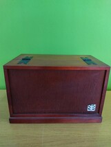 ★★1円スタート★★WOODWARE-KS 収納ケース　小物入れ　■レトロ　アンティーク_画像6