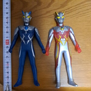 ウルトラマン ウルトラヒーロー500 ウルトラマンゼロ　ストロングコロナゼロ　ルナミラクルゼロ　クリアver　限定ソフビ　フィギュアセット