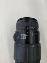 【ジャンク品】カメラレンズ SIGMA 1:4-5.6d 70-300mm ※2400010222092_画像4