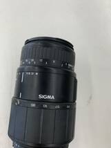 【ジャンク品】カメラレンズ SIGMA 1:4-5.6d 70-300mm ※2400010222092_画像5