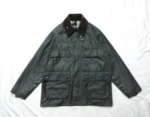 80s Barbour bedale　c38 2crest バブアー　ビデイル　4ポケット　2クラウン　セージ