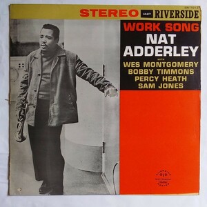 WORK SONG NAT ADDERLEY STEREO 1167 RIVERSIDE SR-7012モダンジャズ名盤蒐集会選定盤 37-12 日本ビクター株式会社　¥1,800