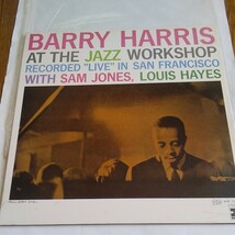 BARRY HARRIS AT THE JAZZ WORKSHOP RECORDED “LIVE” IN SAN FRANCISCO WITH SAM JONES, LOUIS HAYES MW 2013 ST 33 STEREO RIVERSIDE_画像1