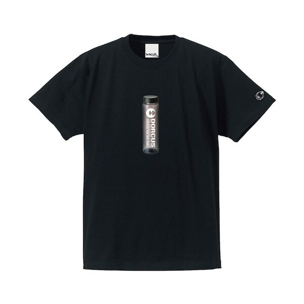 (^^ )DORCUS-TBSドーカス UMESHU BOTTLE T-SHIRTS Shu Umeo ボトルTシャツ【 ブラック XL】