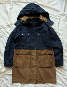 *JCREW масло do mountain пальто * J Crew Parker жакет осмотр VINTAGE Vintage Vintage 90s 90 год Bab a-Barbour