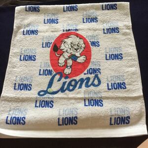 激レア希少品 西武ライオンズ LIONS フェイスタオル