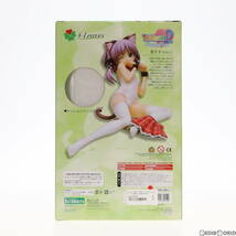 【中古】[FIG]4-Leaves 菜々子(ななこ) ～ネコ耳スクール水着ver.～ ToHeart2 AnotherDays(トゥハート2 アナザーデイズ) 1/5 完成品 フィギ_画像4