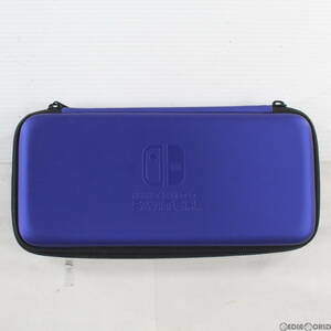 【中古】[ACC][Switch]スリムハードポーチ for Nintendo Switch(ニンテンドースイッチ) 任天堂ライセンス商品 ブルー HORI (NSW-008)(60009