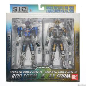 【中古】[FIG]S.I.C. LIMITED 仮面ライダー電王 ロッドフォーム&仮面ライダー電王 アックスフォーム 完成品 可動フィギュア バンダイ(61114