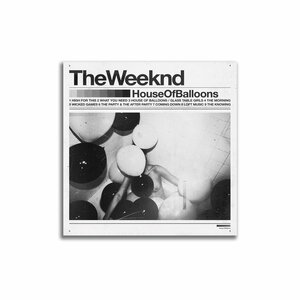 The Weeknd ザ ウィークエンド ポスター ボード パネル フレーム 50x50cm 海外 R&B アート インテリア グッズ 写真 雑貨 絵 大 3