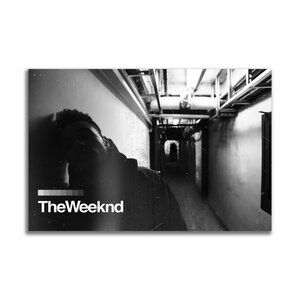 The Weeknd ザ ウィークエンド ポスター ボード パネル フレーム 70x50cm 海外 R&B アート インテリア グッズ 写真 雑貨 絵 大 2