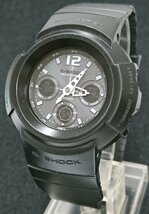 稼働品!!ライト点灯!!CASIO/カシオ G-SHOCK/Gショック ジーショック AWG-M510 ソーラー電波時計 ストップウォッチ他 USED品＊_画像1