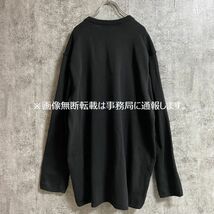 2022AW BLACK COMME des GARCONS ブラック コムデギャルソン☆ハート オーバーサイズ ニット/ビッグシルエット サイズM 黒_画像2