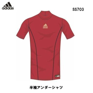 アディダス テックフィット ベースボール ショートスリーブコンプレッションシャツ L サイズ 半袖Tシャツ ベースボールアンダーシャツ