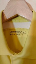 NIKE GOLF ナイキ ポロシャツ （ドライフィット素仕様）メンズ US Mサイズ （実質 Lサイズ） ゴルフ　ゴルフウェア ゴルフシャツ_画像2