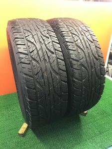 6Y-227) 265/70R16 DUNLOP Grantrek AT3 8.5分山以上 2本