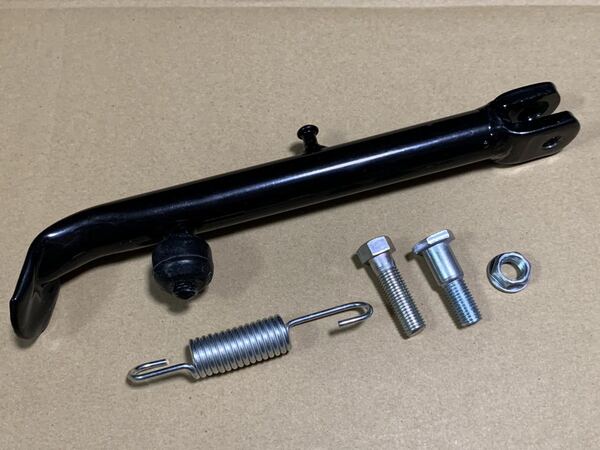 GSX400F サイド スタンド セット 新品即決 GSX250E GSX400E GSX450E ボルト2個 ゴム付き