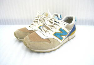 new balance* New balance WR996HK sneakers mesh suede shoes lady's size US/5.5 22.5cm