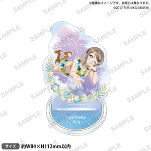 【新品】 ラブライブ!スクールアイドルフェスティバル アクリルスタンド Aqours シークレットビーチver. 渡辺 曜 倉庫S