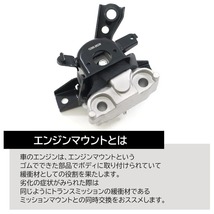 トヨタ エスティマ ACR50W ACR55W エンジンマウント 運転席側 右側 1個 12305-28230 互換品 純正交換_画像2