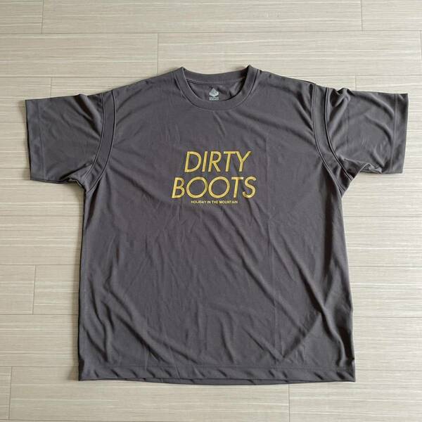 Mountain Research MTR3686 速乾 Tシャツ Dirty Boots Lサイズ GRAY グレー 新品 マウンテンリサーチ SETT