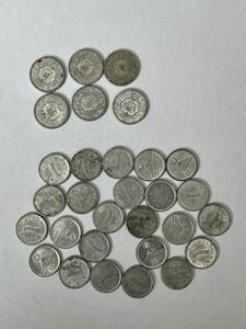 一銭　1銭　カラス　富士　30枚 古銭　アルミ貨
