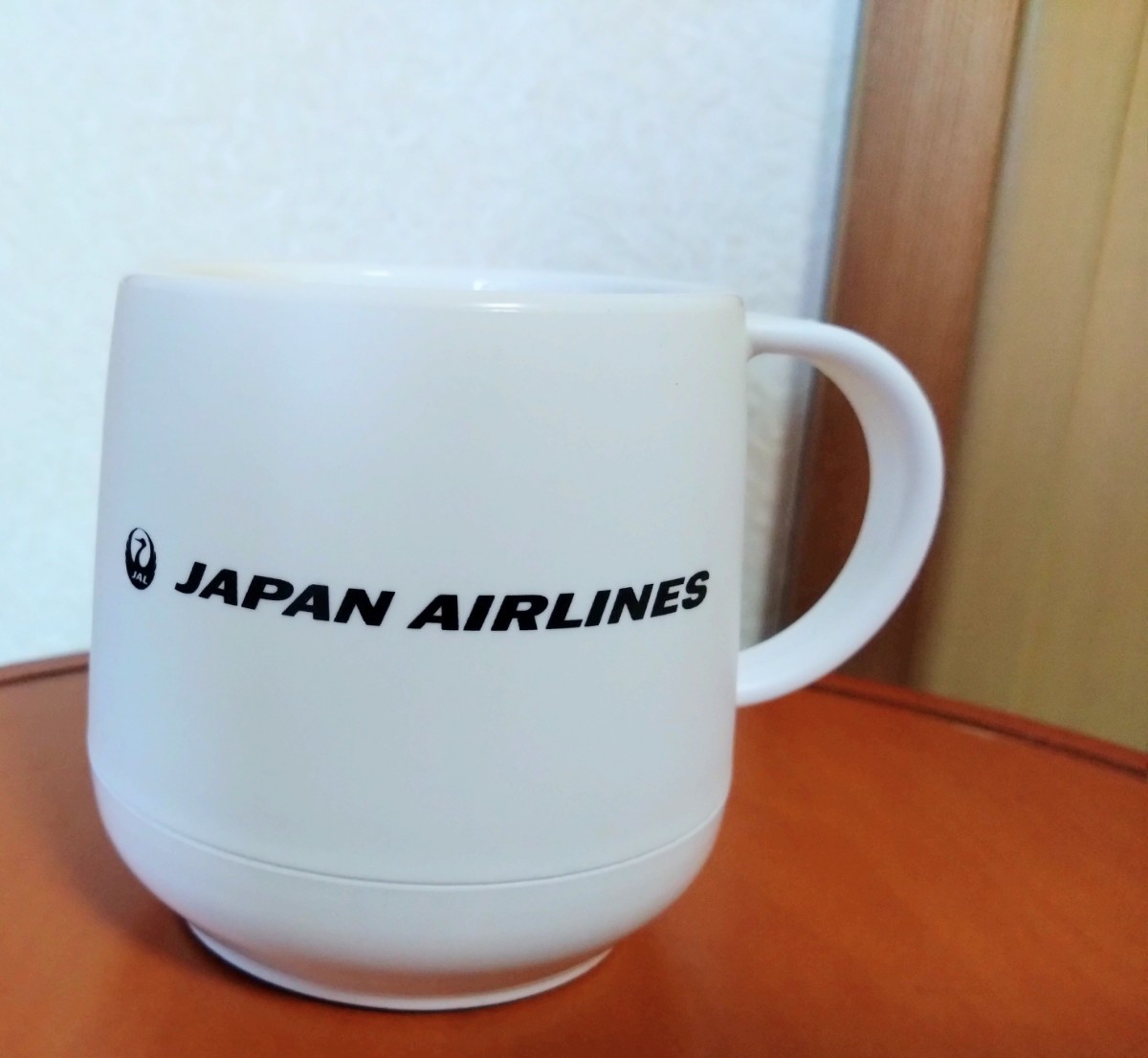 JAL(日本航空) - 非売品 JAL 国際線 ファーストクラス マグカップの+