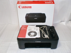 動作品　印刷600枚　Canon PIXUS TS3130 BK　インク装着済　付属品あり　◆TS3330 ・TS203など同機能