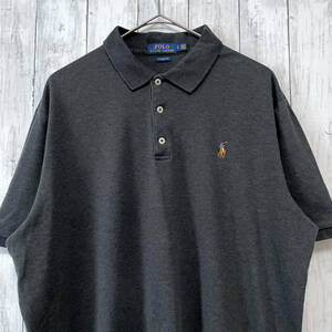 ラルフローレン Ralph Lauren CLASSIC FIT ポロシャツ 半袖シャツ メンズ ワンポイント コットン100% Lサイズ 3‐572