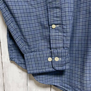 ラルフローレン Ralph Lauren CLASSIC FIT チェックシャツ 長袖シャツ メンズ ワンポイント コットン100% サイズ18 XXLサイズ 3‐603の画像6