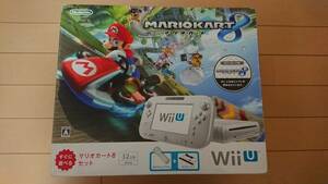  nintendo Nintendo Wii U Mario Cart 8 set 32GB used box attaching 