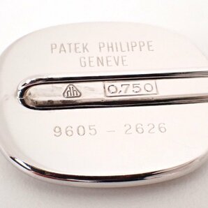 美品 Patek Philippe(パテックフィリップ) ピンブローチ K18WG 9605-2626の画像8