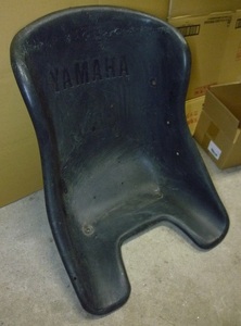 希少 ヤマハ 純正 シート 325mm レーシングカート用 (検 racing kart seat yamaha いす 椅子 加工 流用 