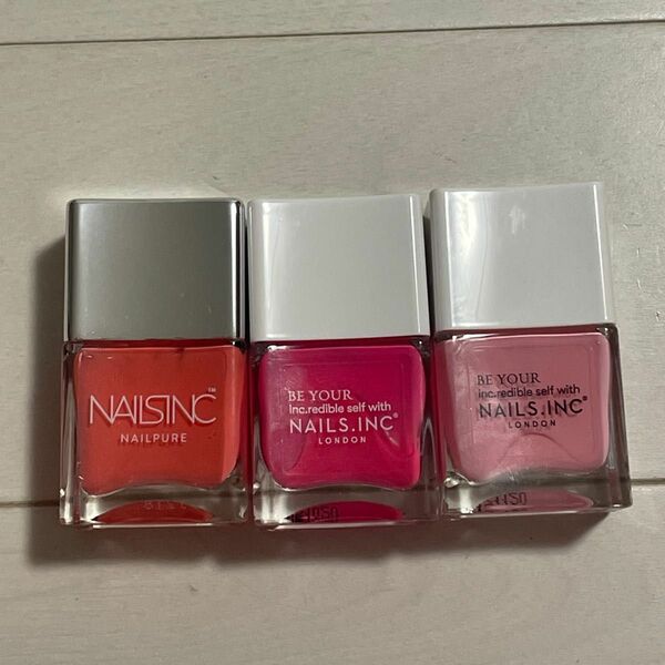 NAILS INC. ネイルズインク　ネイルポリッシュ　3本セット