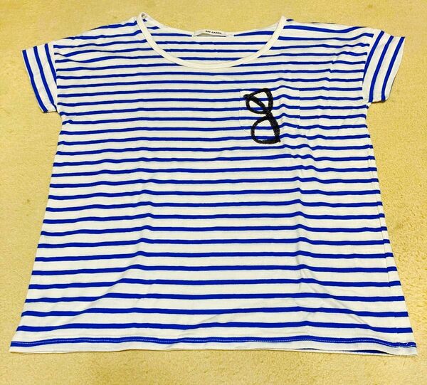 ★値下げ★ RAY CASSIN ボーダーTシャツ ブルー×ホワイト 青×白 半袖Tシャツ　　