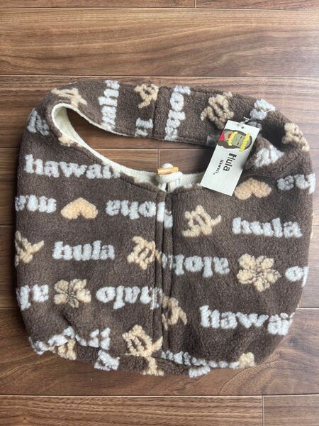 Hula Hawaii フラハワイ　新品タグ付　ハワイアン　ボア　トートバッグ