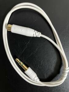 SONY antenna attaching earphone cable 