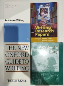 【まとめ/4冊セット】Academic Writing　洋書/英語/アカデミックライティング/学術論文/研究論文/書き方/英作文【ac06b】