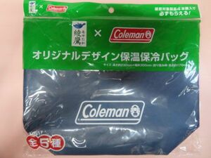 [最終出品]コカコーラ 綾鷹×Coleman オリジナルデザイン保温保冷バッグ(ネイビー)