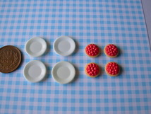 ◆ シルバニアファミリー　お皿 デザート スイーツ 食べ物 キッチン小物① ◆_画像3