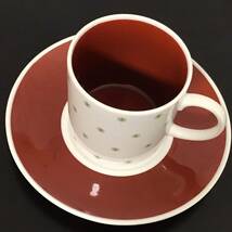 【Susie Cooper】スターバーストマグ★レッド★状態良 数量限定品 ヴィンテージ 陶器 お揃い ペア 送料無料 スージークーパー 赤い _画像4