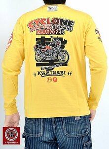 衝撃！ロングTシャツ◆カミナリ カスタードXXLサイズ 2限定解除 KMLT-224 雷 エフ商会 efu インパルス GSX400FS スズキ