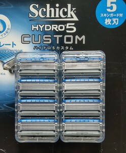 【ネコポス便】替刃８個シックハイドロ５カスタム Schick HYDRO5 CUSTOM