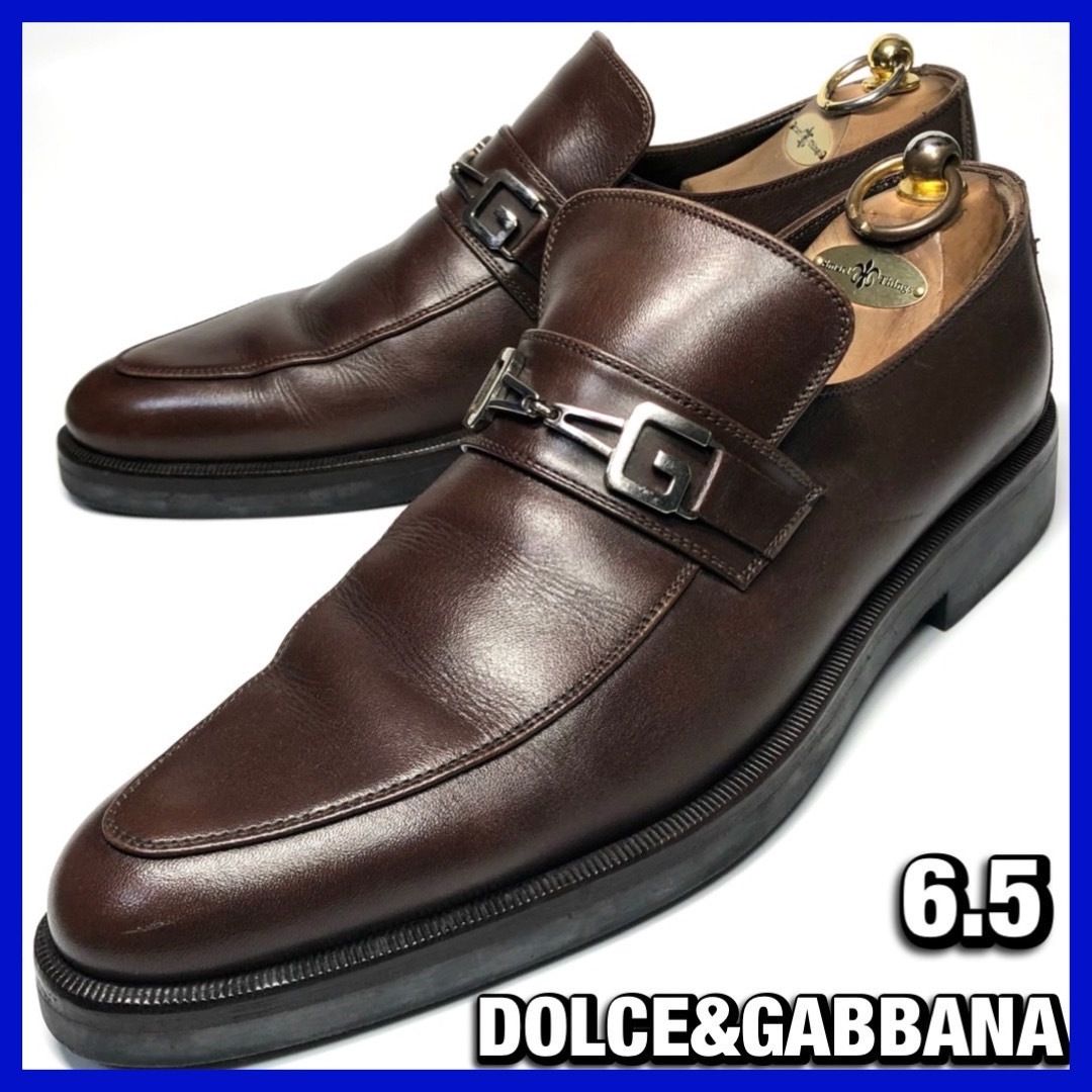 ドレスシューズ DOLCE ＆ GABBANA CA2960 ローファー 8サイズ-