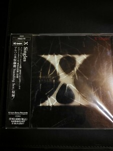 X JAPAN　帯付　美品　Singles　ミュージックCD　2023 0823出品　匿名迅速発送　曲目画像掲載　送料無料