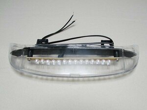 送料220円 SuperDio ZX AF28 LEDリアスポイラー用クリア/ブルーLEDテールランプ AF27 スーパーディオ ウイング ストップランプ ブレーキ