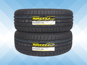 225/55R18 98V DUNLOP ダンロップ ディレッツァ DIREZZA DZ102 23年製 送料無料 2本税込 \28,900より 3