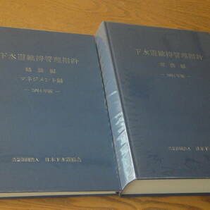 下水道維持管理指針 「総論編 マネジメント編」「実務編」 2014年版 ２冊セットの画像1
