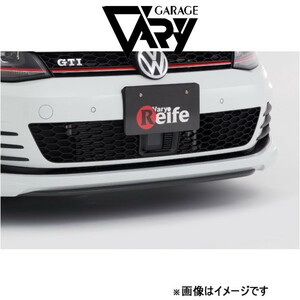 ガレージベリー フロントスプリッター ゴルフ7 GTI [当社のフロントリップスポイラー専用]6332 GARAGE VARY 外装 エアロ