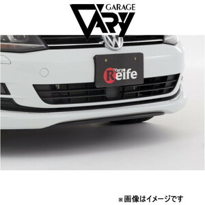 ガレージベリー フロントスプリッター ゴルフ7 TSI [社のフロントリップスポイラー専用]6342 GARAGE VARY 外装 エアロ